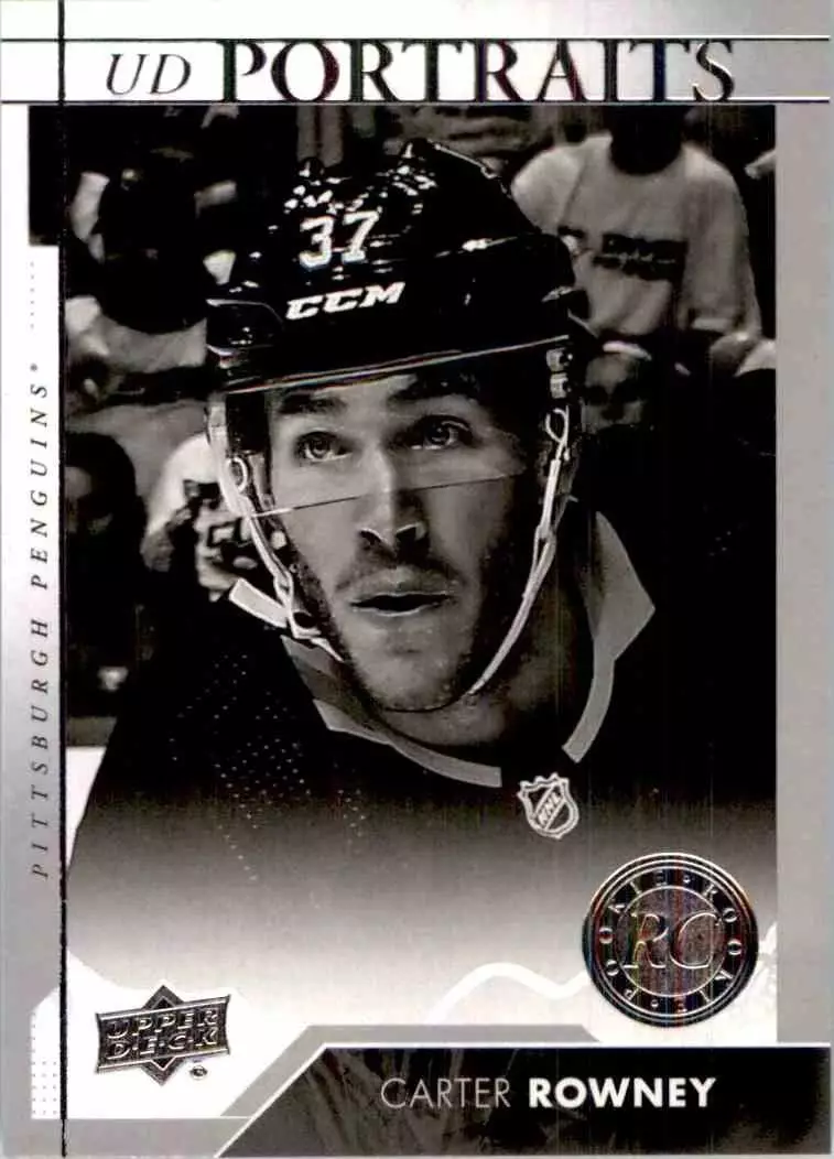 2017-18 Upper Deck UD Portraits #P80 Carter Rowney