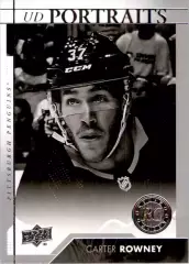 2017-18 Upper Deck UD Portraits #P80 Carter Rowney