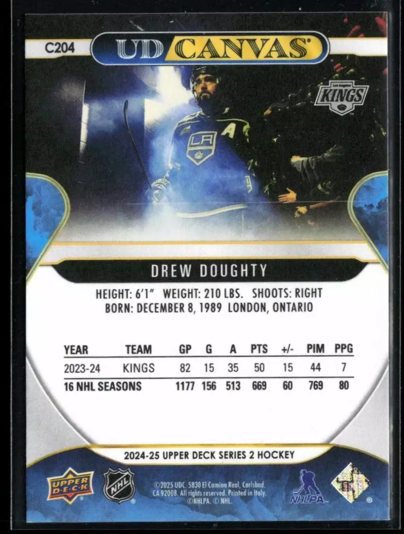 2024-25 Upper Deck UD Canvas #C204 Drew Doughty 1