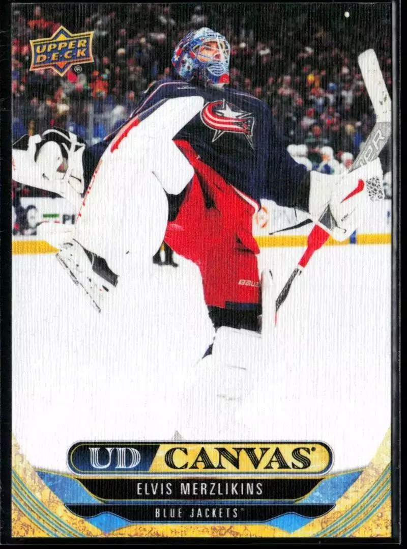 2024-25 Upper Deck UD Canvas #C190 Elvis Merzlikins