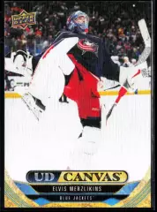 2024-25 Upper Deck UD Canvas #C190 Elvis Merzlikins