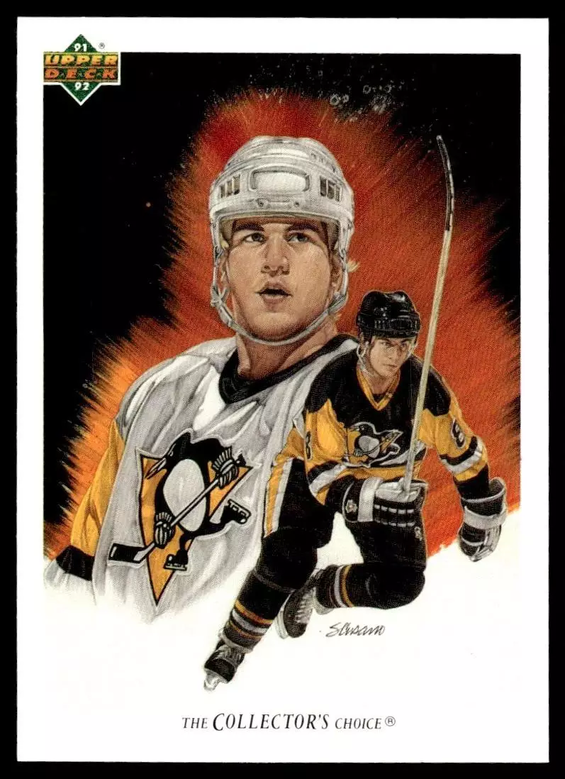 1991-92 Upper Deck #92 Mark Recchi/(Pittsburgh Penguins TC)