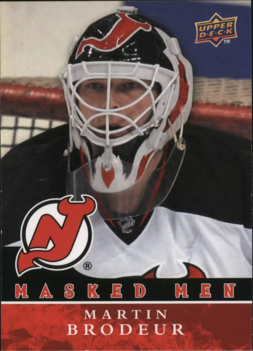 2008-09 Upper Deck Masked Men #MM1 Martin Brodeur