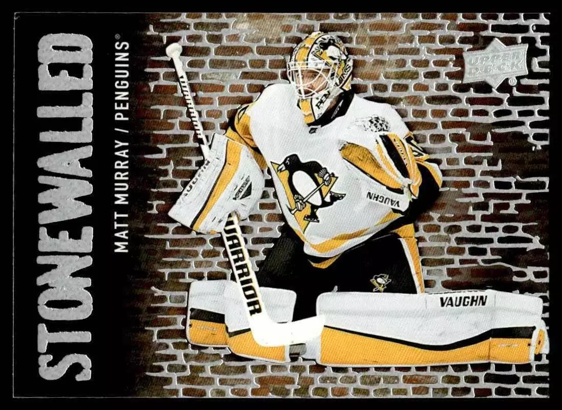 2018-19 Upper Deck Stonewalled #SW13 Matt Murray