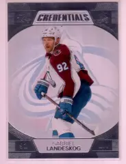 2022-23 Upper Deck Credentials #21 Gabriel Landeskog