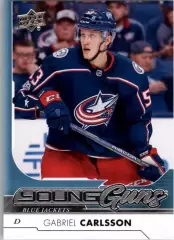 2017-18 Upper Deck #215 Gabriel Carlsson YG RC