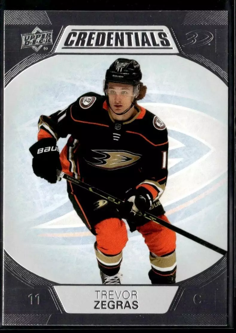 2022-23 Upper Deck Credentials #1 Trevor Zegras