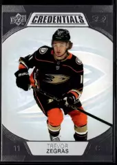 2022-23 Upper Deck Credentials #1 Trevor Zegras
