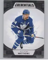 2022-23 Upper Deck Credentials #81 Auston Matthews