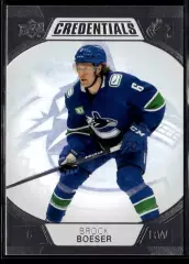 2022-23 Upper Deck Credentials #87 Brock Boeser