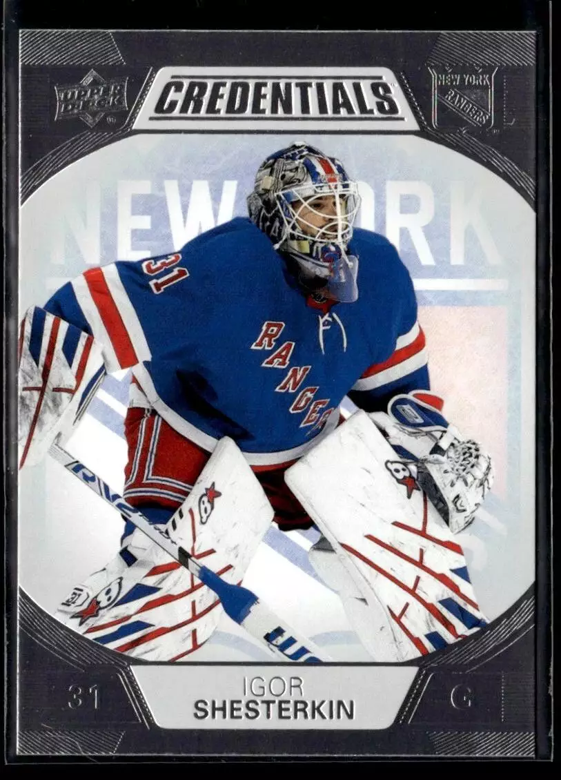 2022-23 Upper Deck Credentials #56 Igor Shesterkin