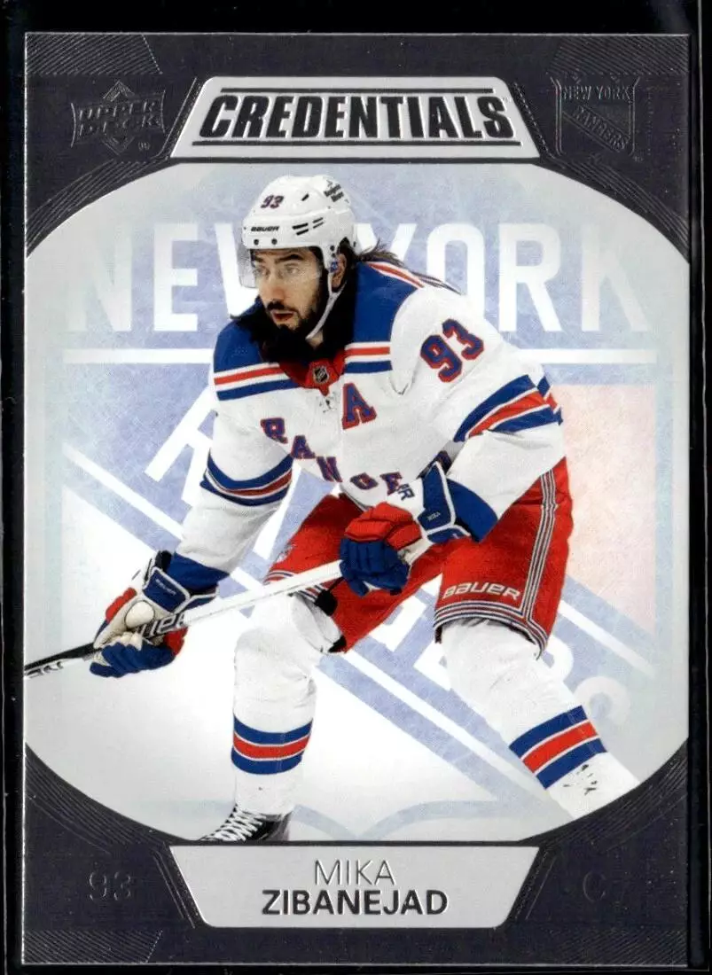 2022-23 Upper Deck Credentials #53 Mika Zibanejad