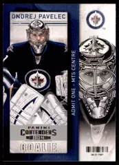 2013-14 Panini Contenders #70 Ondrej Pavelec
