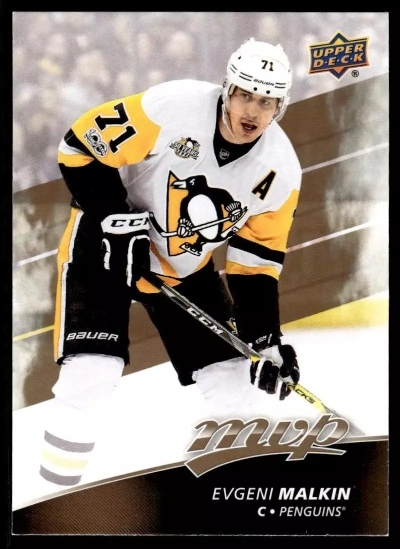 2017-18 Upper Deck MVP #1 Evgeni Malkin
