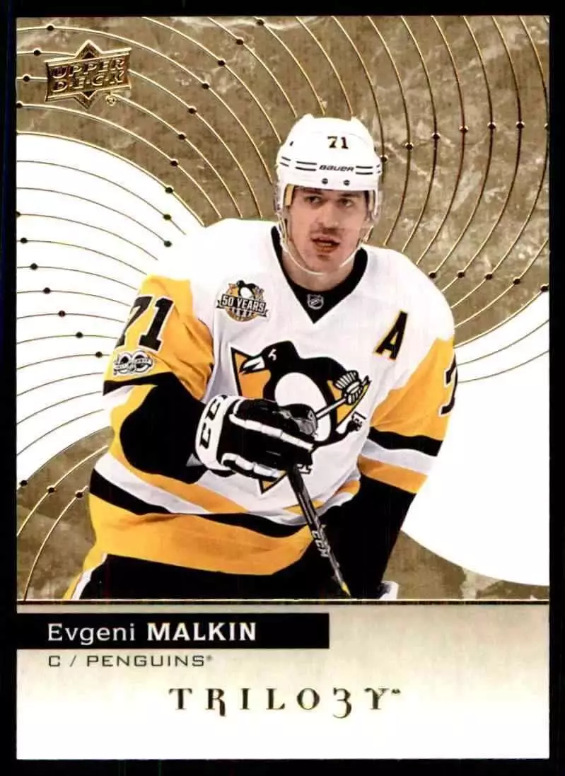 2017-18 Upper Deck Trilogy #45 Evgeni Malkin