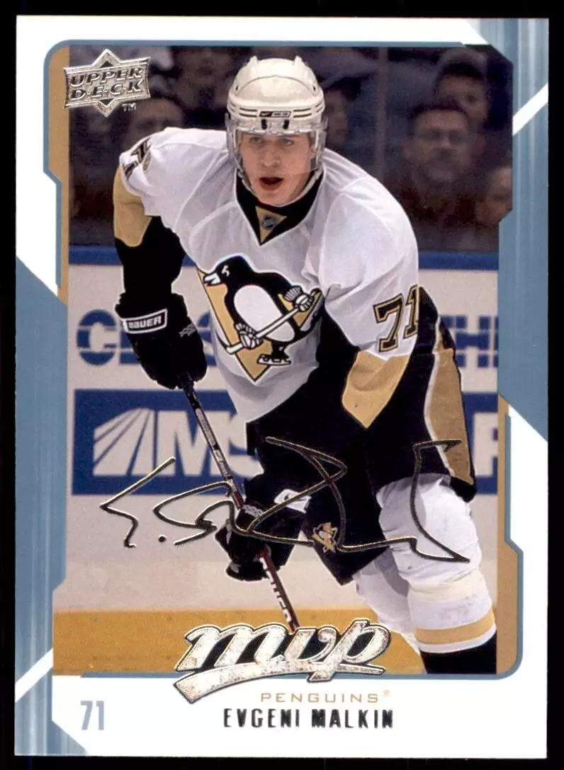2008-09 Upper Deck MVP #232 Evgeni Malkin