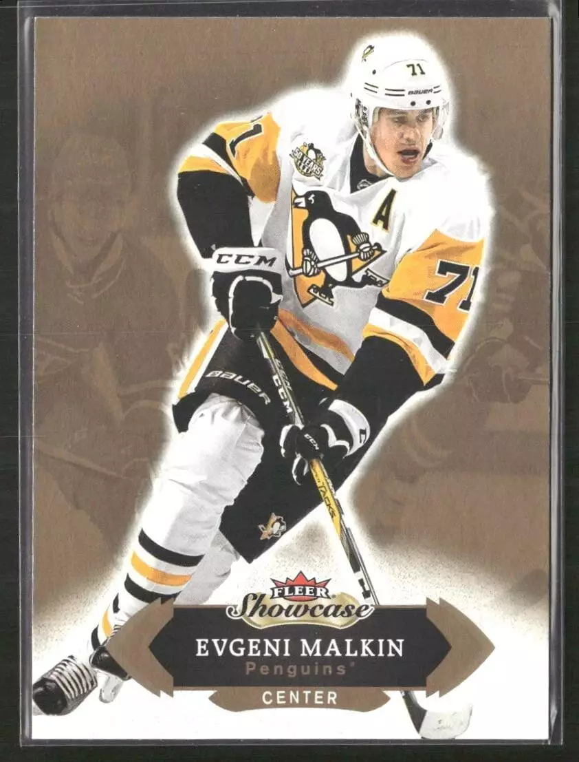 2016-17 Fleer Showcase #18 Evgeni Malkin