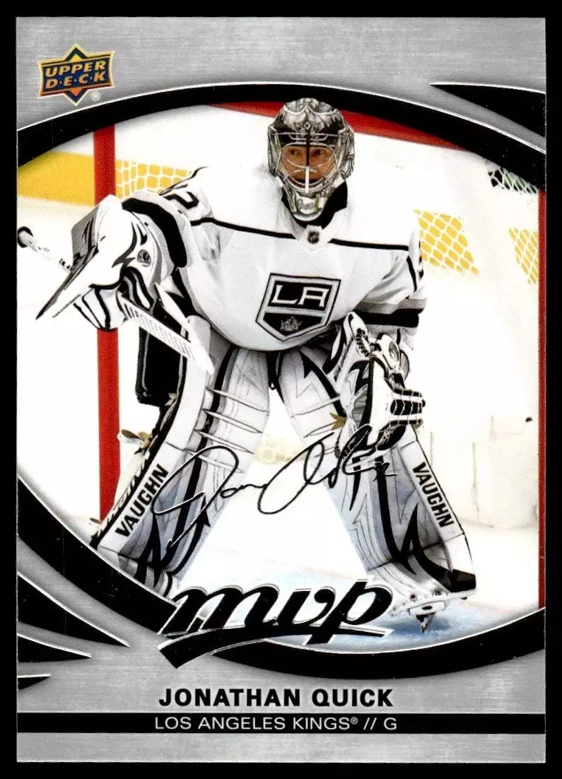 2023-24 Upper Deck MVP Silver Script #64 Jonathan Quick