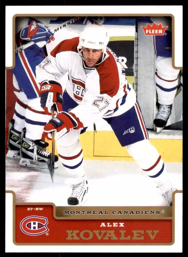 2006-07 Fleer #104 Alex Kovalev
