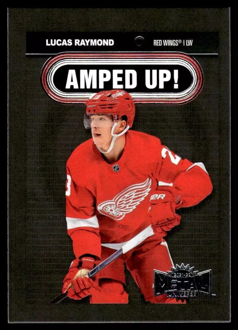 2021-22 Metal Universe Amped Up #AU14 Lucas Raymond