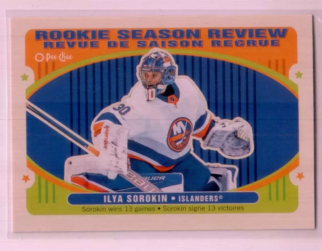 2021-22 O-Pee-Chee Retro #544 Ilya Sorokin
