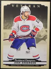 2022-23 Parkhurst Champions #141 Josh Anderson