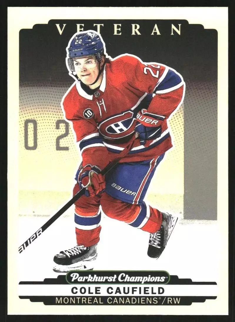 2022-23 Parkhurst Champions #220 Cole Caufield