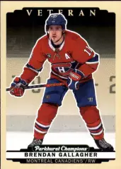 2022-23 Parkhurst Champions #136 Brendan Gallagher