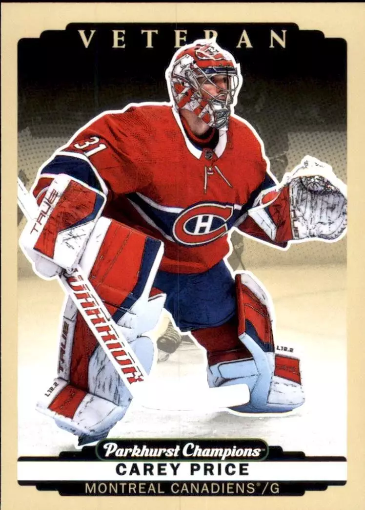 2022-23 Parkhurst Champions #121 Carey Price