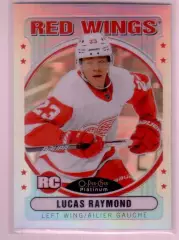 2021-22 O-Pee-Chee Platinum Retro Rainbow #R96 Lucas Raymond