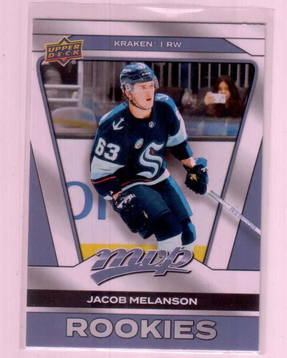 2025-26 Upper Deck MVP #241 Jacob Melanson SP RC