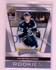 2025-26 Upper Deck MVP #241 Jacob Melanson SP RC