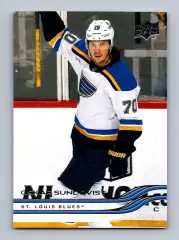 2025-26 Upper Deck #153 Oskar Sundqvist
