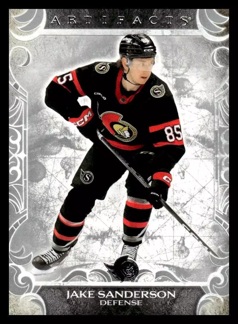 2024-25 Artifacts #74 Jake Sanderson
