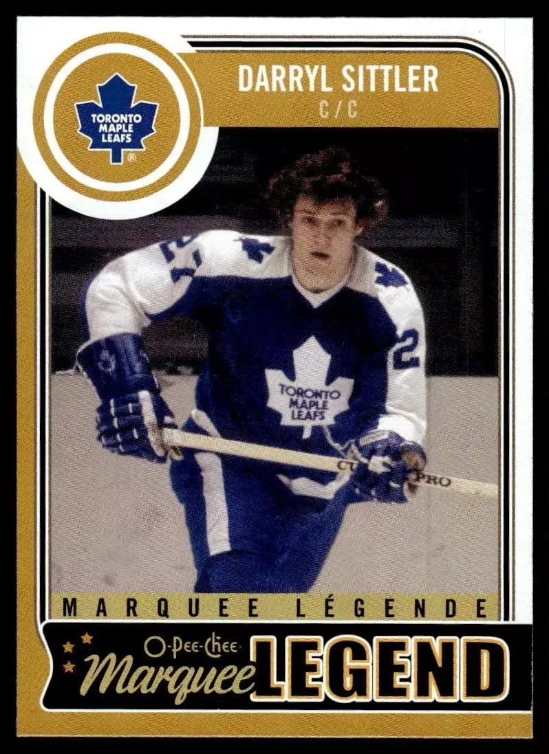 2014-15 O-Pee-Chee #596 Darryl Sittler