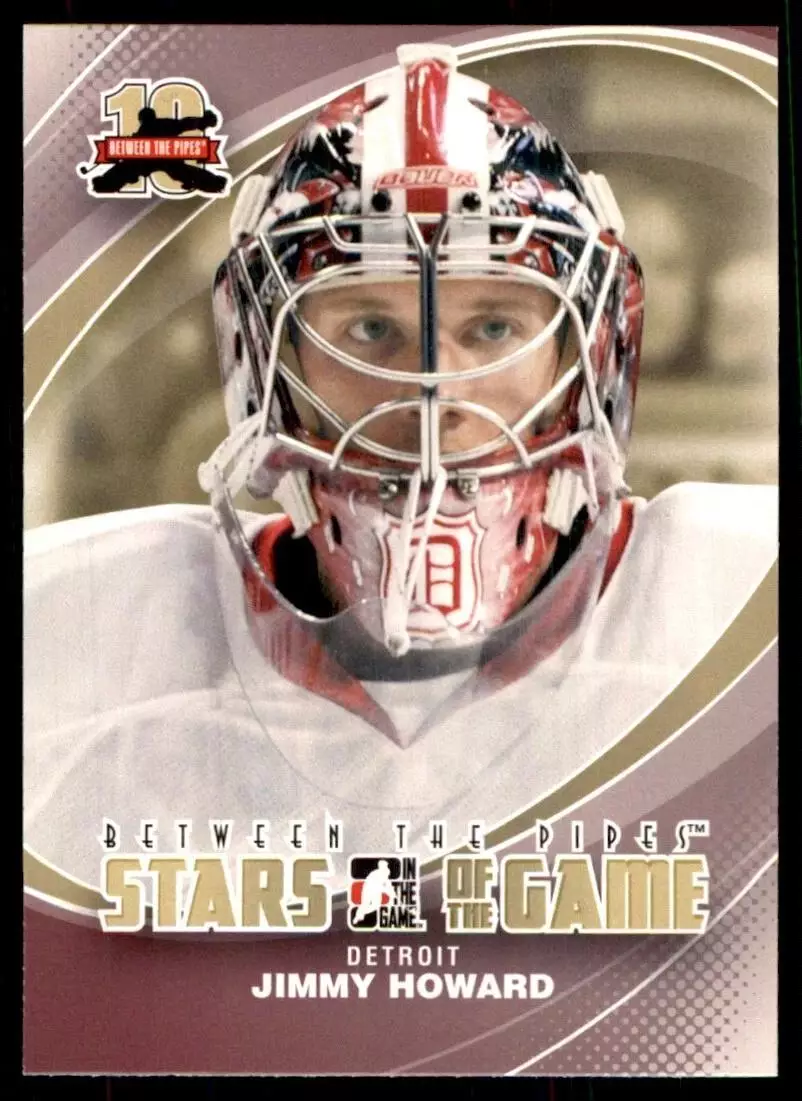 2011-12 Between The Pipes #81 Jimmy Howard SG