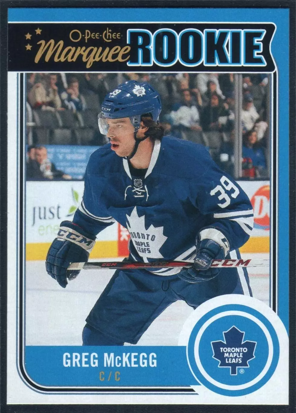 2014-15 O-Pee-Chee #536 Greg McKegg RC