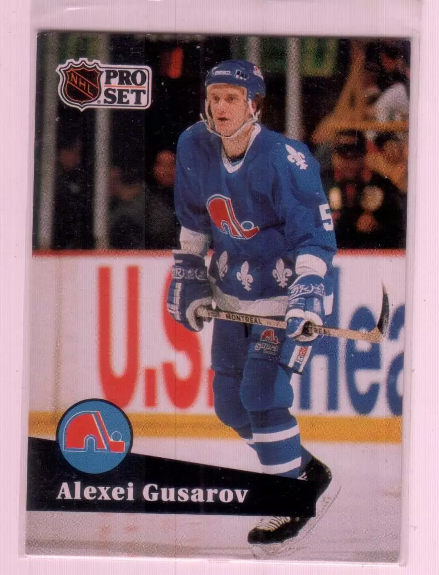 1991-92 Pro Set French #207 Alexei Gusarov RC