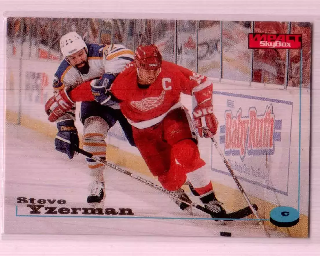 1996-97 SkyBox Impact #40 Steve Yzerman