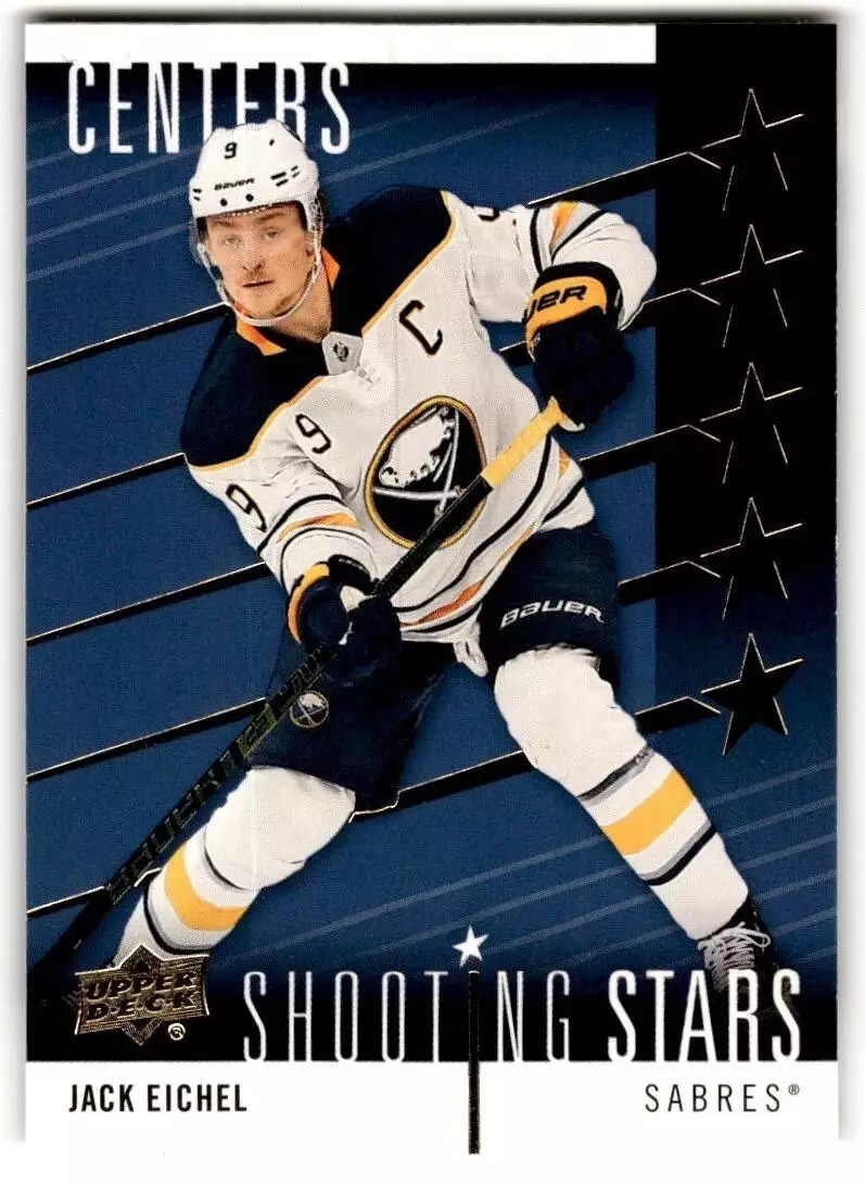 2019-20 Upper Deck Shooting Stars Centers #SSC7 Jack Eichel