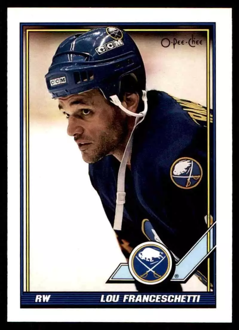 1991-92 O-Pee-Chee #354 Lou Franceschetti