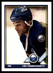 1991-92 O-Pee-Chee #354 Lou Franceschetti