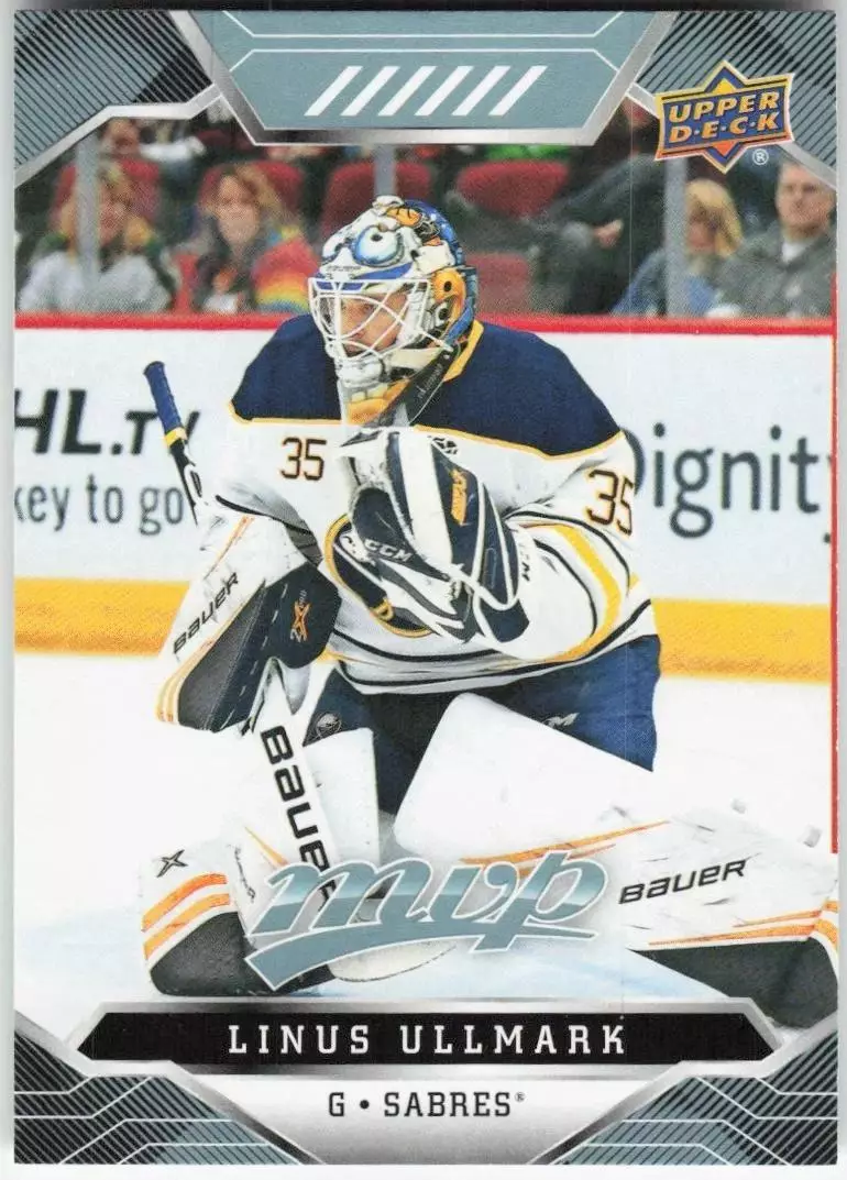 2019-20 Upper Deck MVP #172 Linus Ullmark