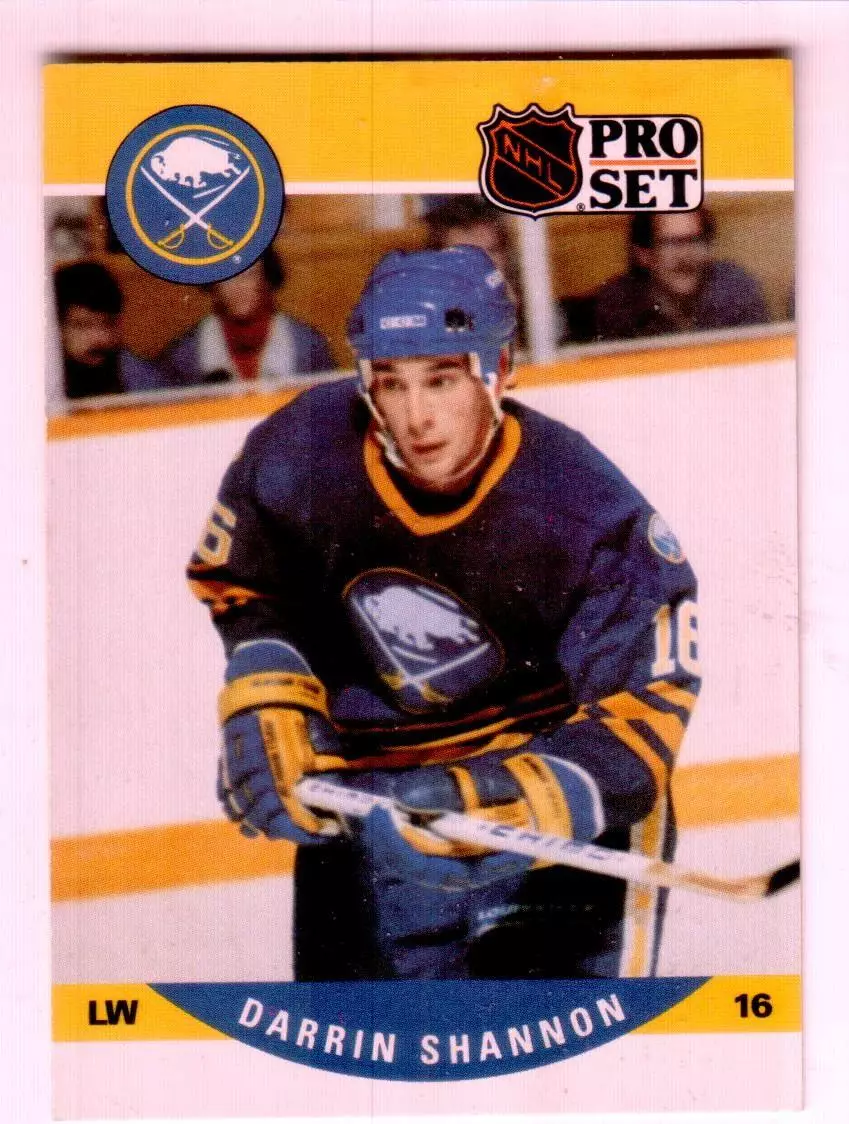 1990-91 Pro Set #592 Darrin Shannon RC