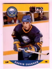 1990-91 Pro Set #592 Darrin Shannon RC