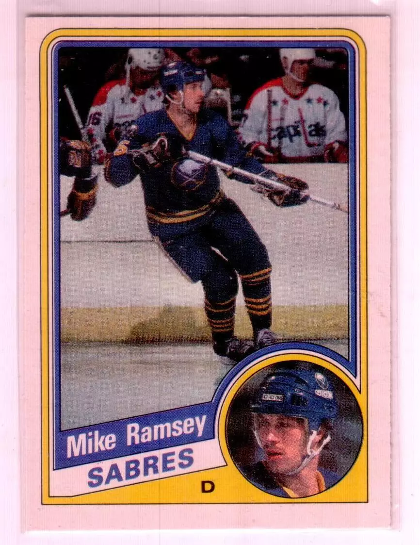 1984-85 O-Pee-Chee #28 Mike Ramsey