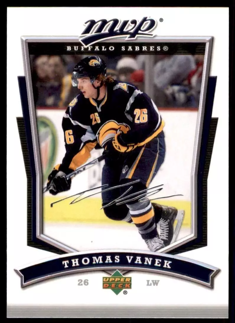 2007-08 Upper Deck MVP #242 Thomas Vanek