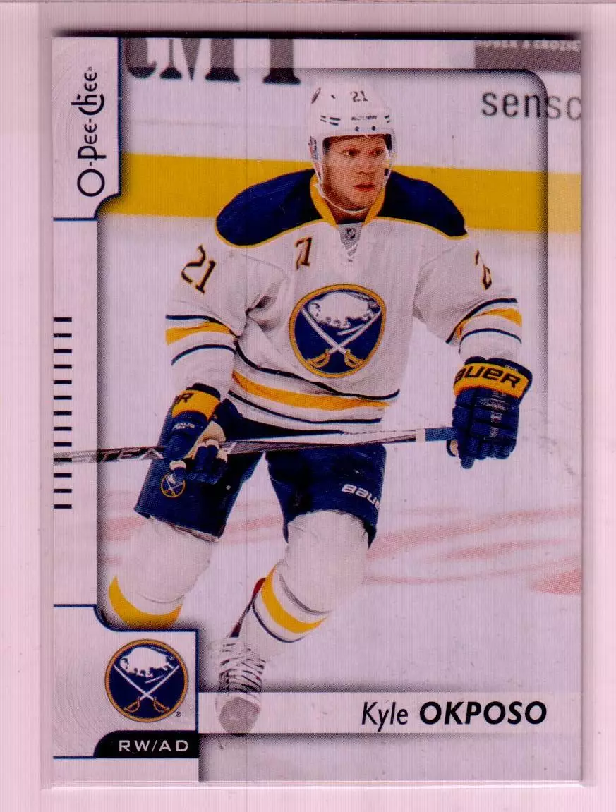 2017-18 O-Pee-Chee #186 Kyle Okposo