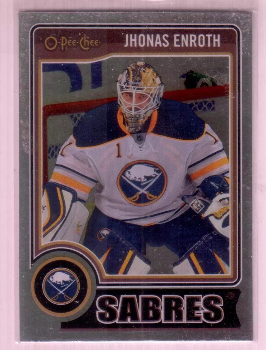 2014-15 O-Pee-Chee Rainbow #255 Jhonas Enroth