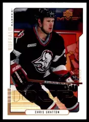 2000-01 Upper Deck MVP #28 Chris Gratton